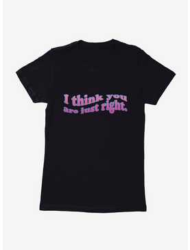 Barbie The Movie Just Right Womens T-Shirt, , hi-res