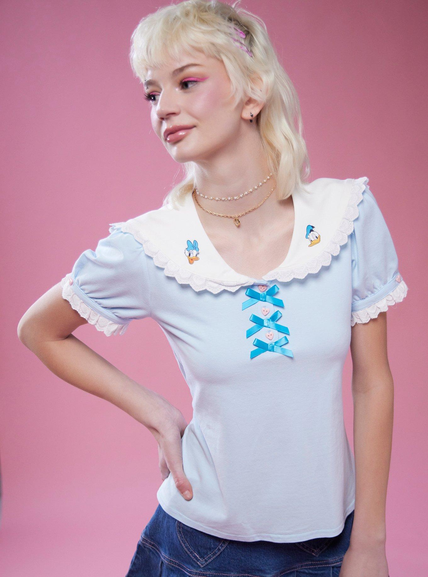 Her Universe Disney Donald Duck & Daisy Duck Sailor Top