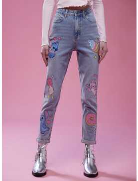 Her Universe Disney Lilo & Stitch Angel Sweets Mom Jeans, , hi-res