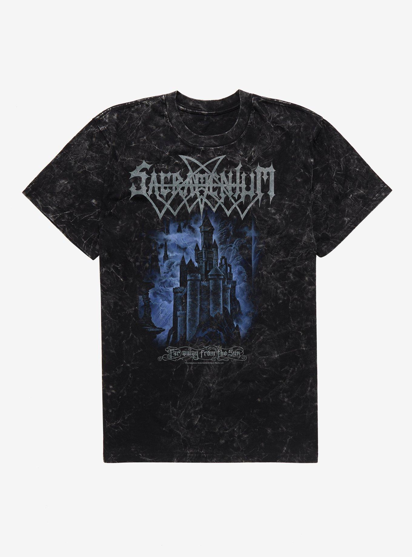 Sacramentum Far Away From The Sun Mineral Wash T-Shirt, , hi-res