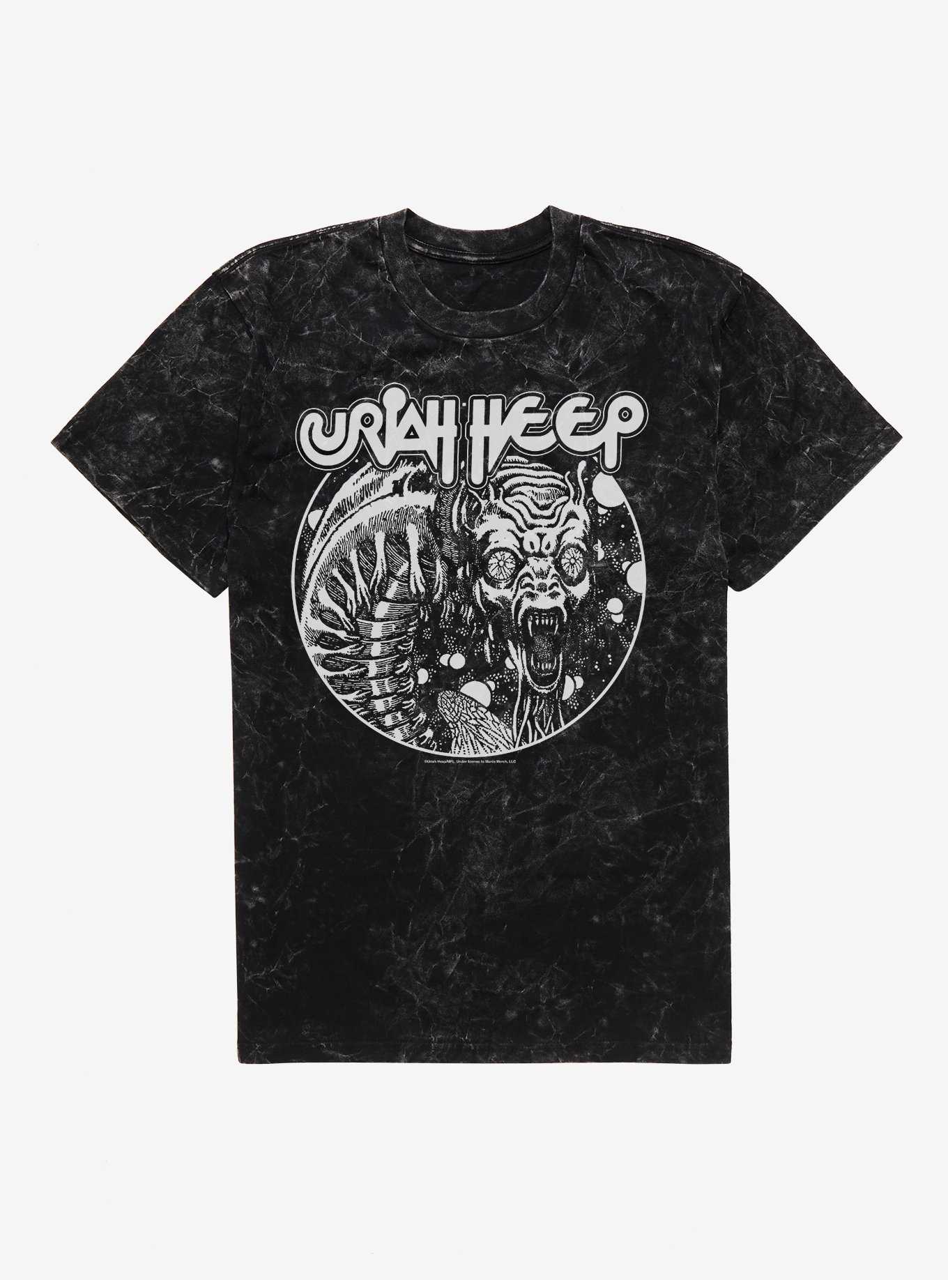 Uriah Heep Very 'Eavy Very 'Umble Mineral Wash T-Shirt, , hi-res