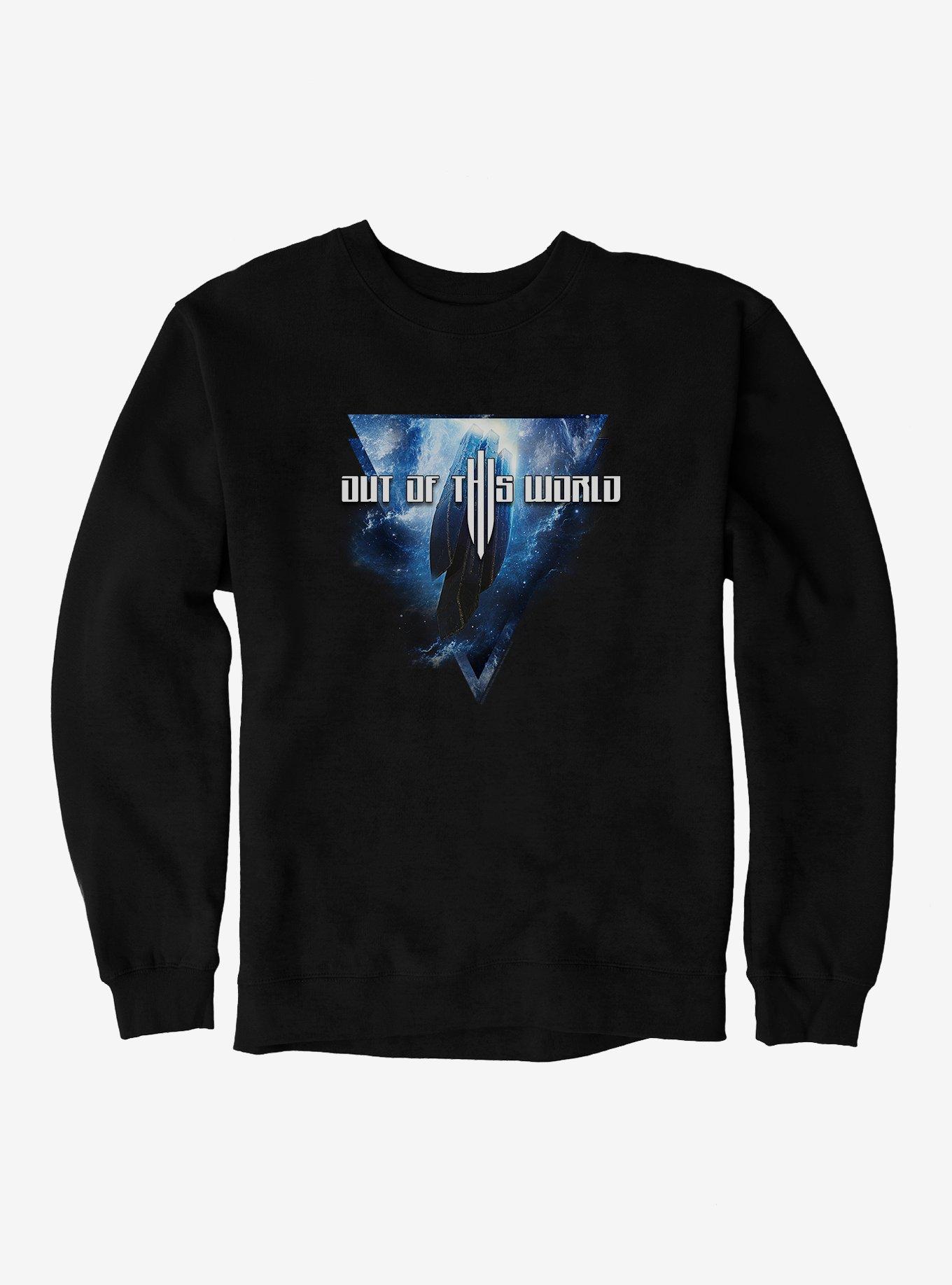 Out Of This World Prism Logo Sweatshirt, BLACK, hi-res