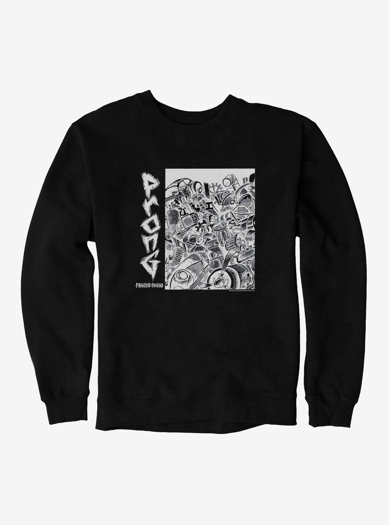 Prong Primitive Origins EP Sweatshirt, BLACK, hi-res