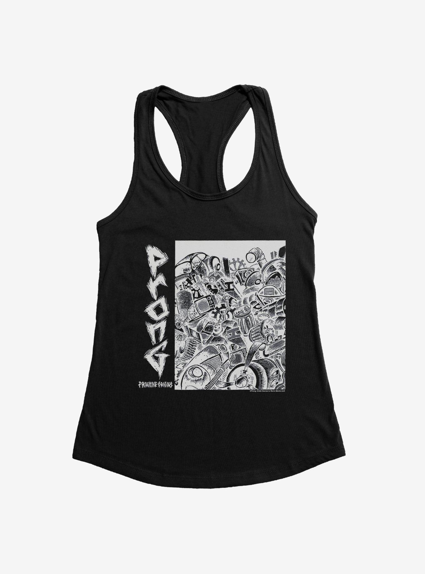 Prong Primitive Origins EP Girls Tank, BLACK, hi-res