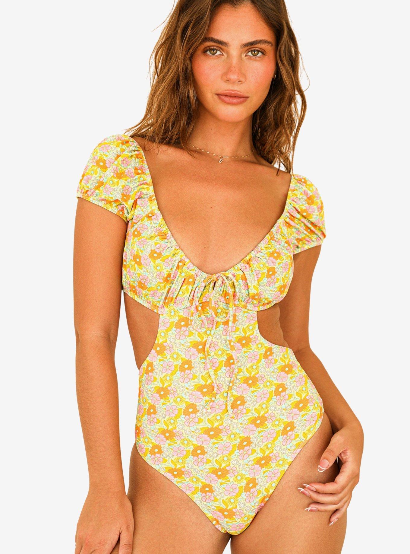 Dippin' Daisy's Santa Cruz Swim One Piece Sunset Grove Floral, FLORAL, hi-res