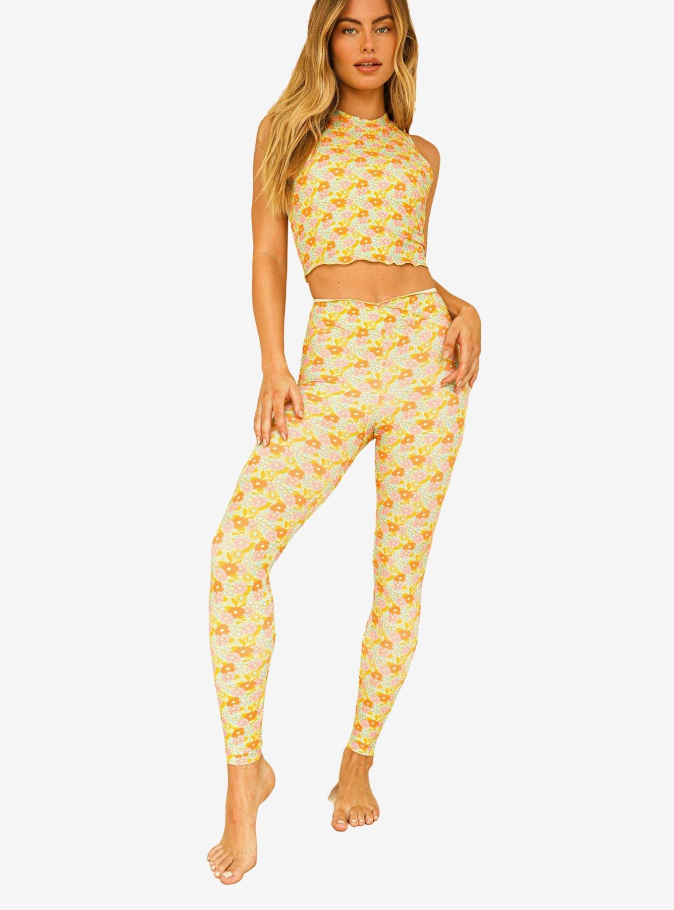 Dippin' Daisy's Lustre Leggings Sunset Grove Floral