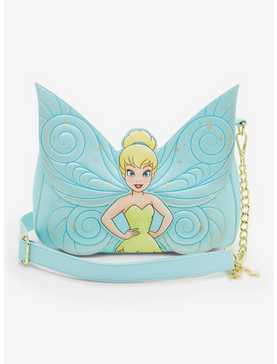 Loungefly Disney Peter Pan Tinker Bell Glitter Crossbody Bag, , hi-res