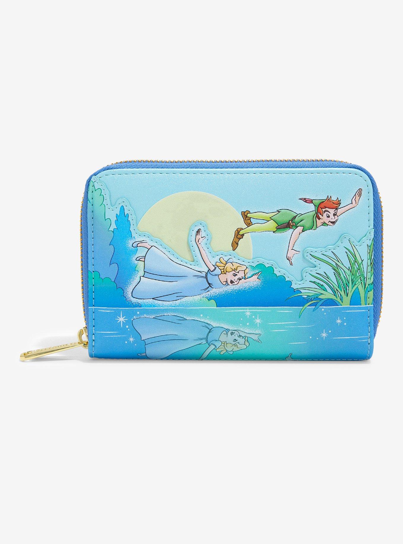 Loungefly Disney Peter Pan Night Glitter Zipper Wallet | Her  display picture 1