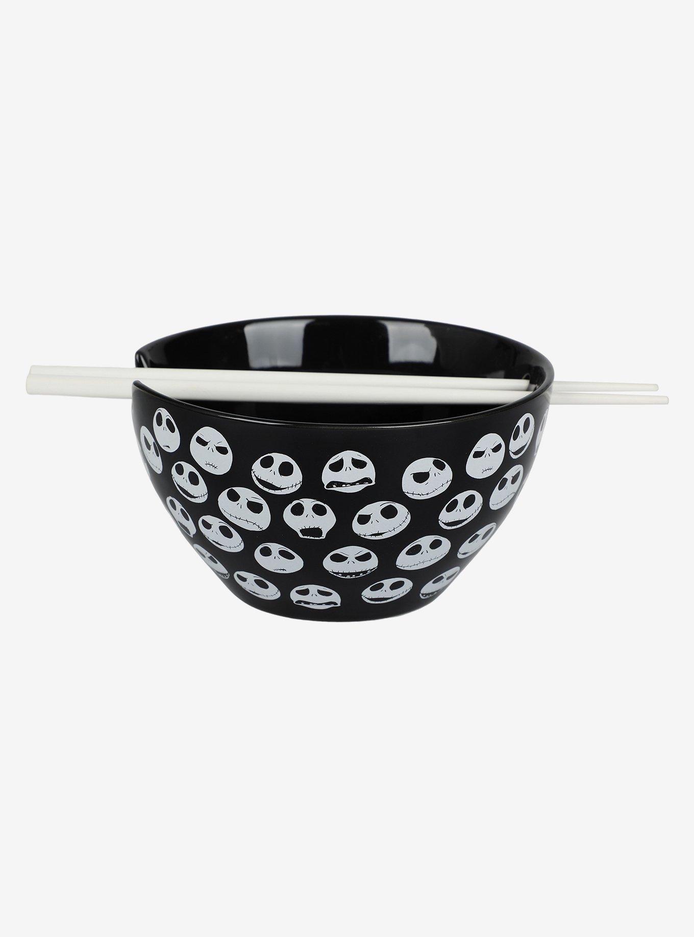 The Nightmare Before Christmas Jack Ramen Bowl With Chopsticks, , hi-res