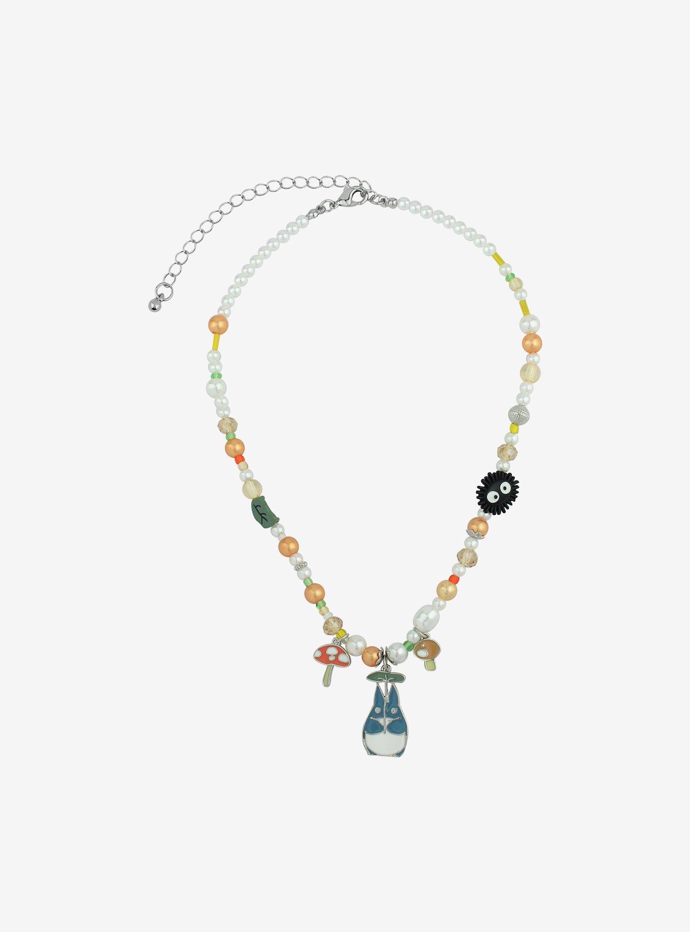 Studio Ghibli My Neighbor Totoro Beaded Necklace, , hi-res view 1