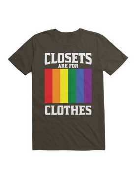 Closets Are For Clothes T-Shirt, , hi-res