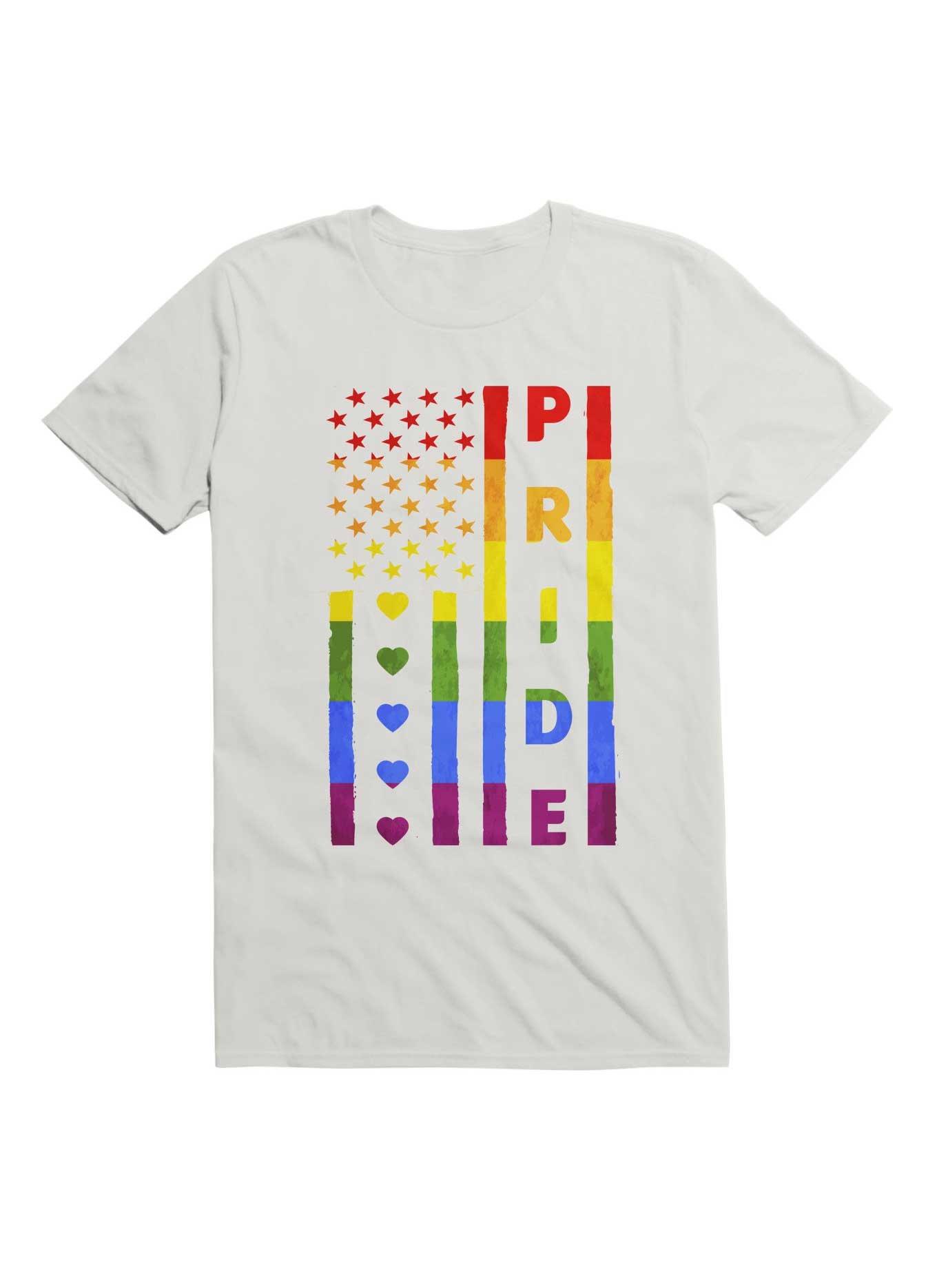 Pride Flag TShirt Hot Topic