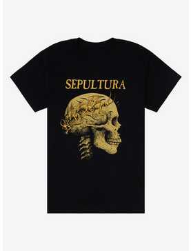 Sepultura Skull Crown Girls T-Shirt, , hi-res