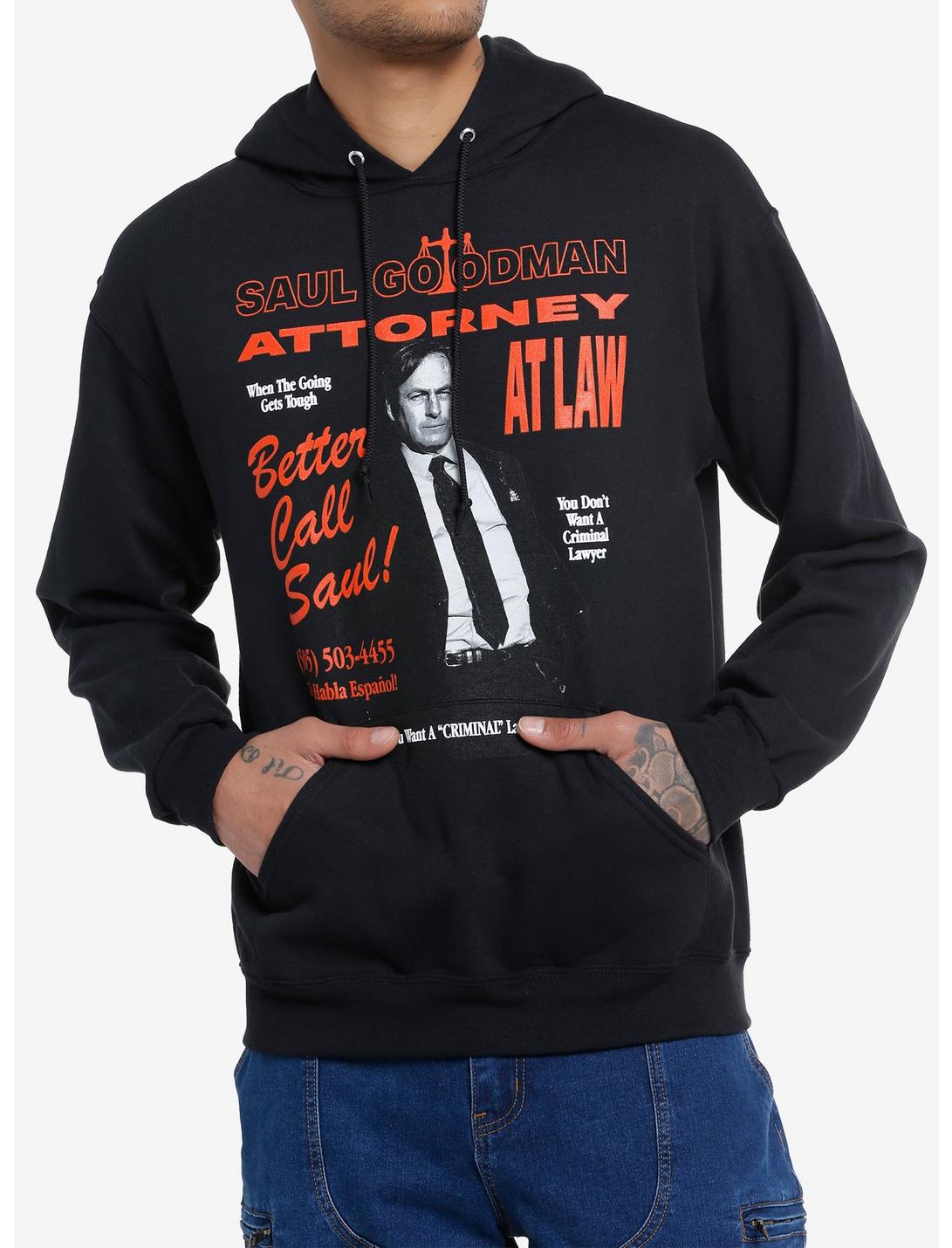 Better Call Saul Attorney Hoodie, BLACK, hi-res