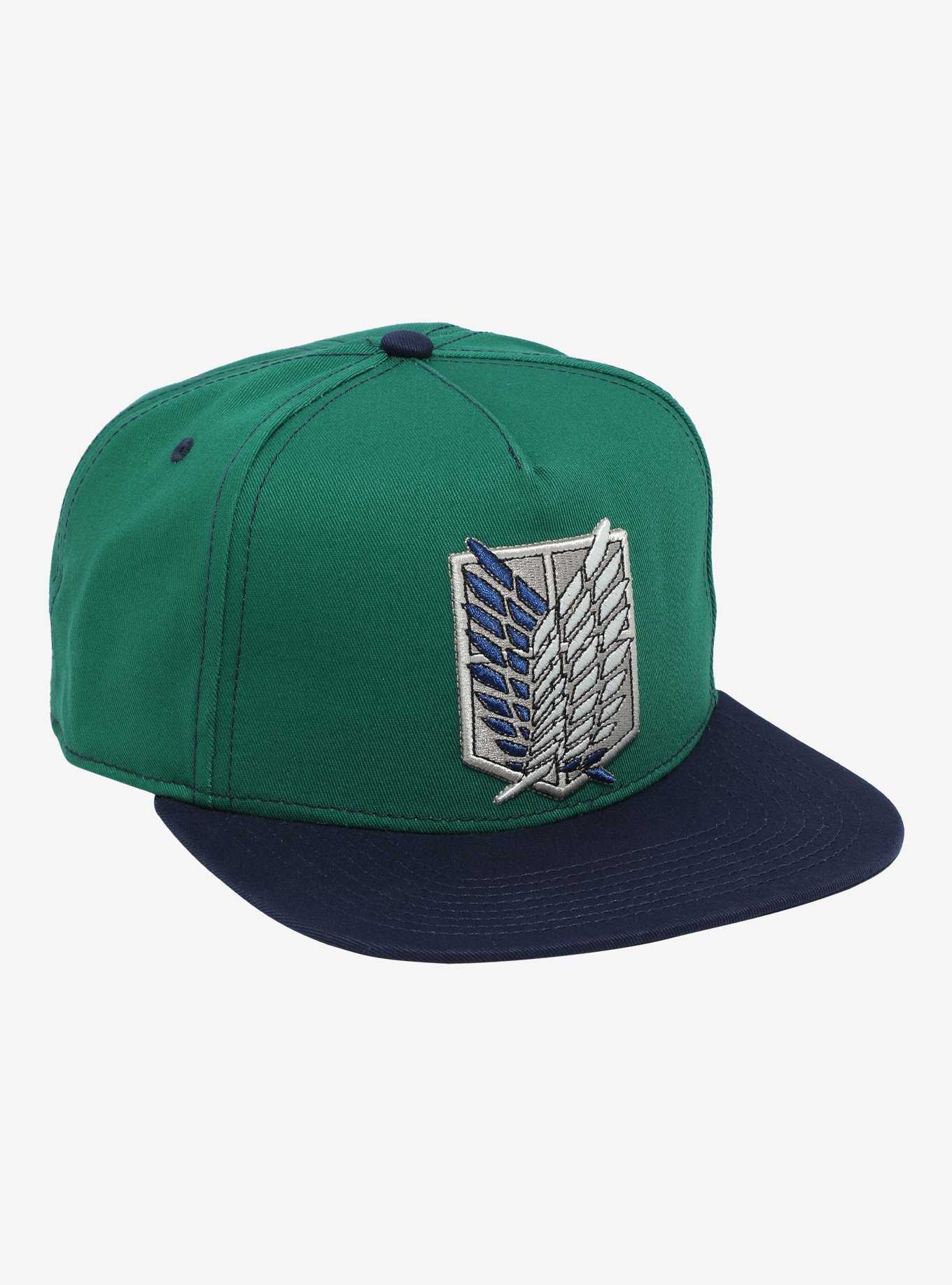 Attack On Titan Scout Regiment Embroidered Snapback Hat, , hi-res