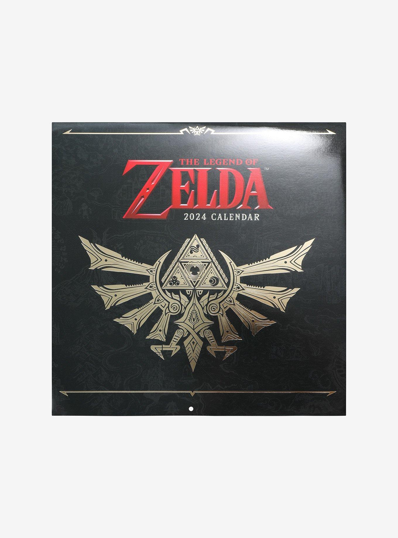 The Legend Of Zelda 2024 Calendar Hot Topic