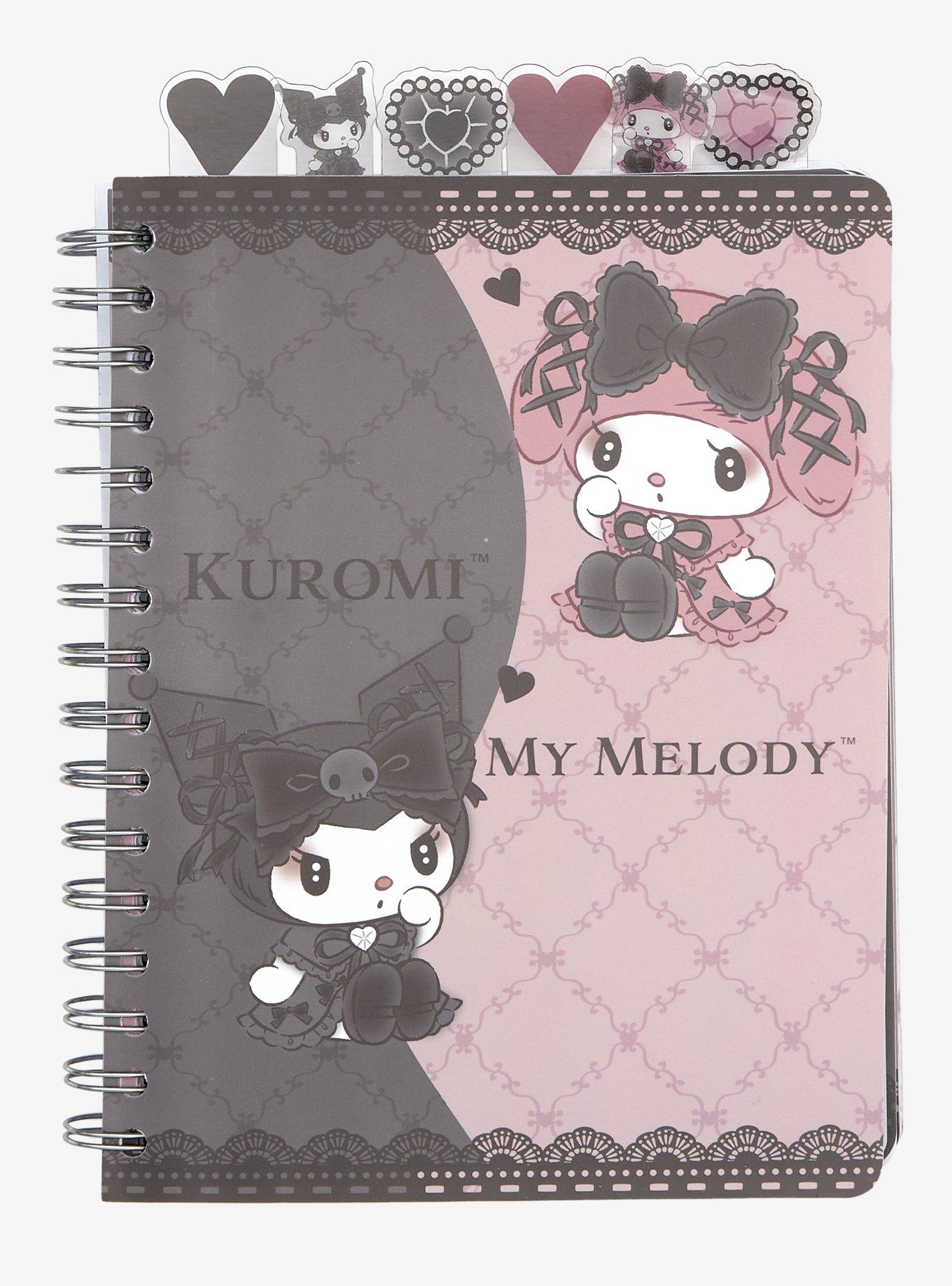 My Melody and Kuromi Halloween Spiral Notebook