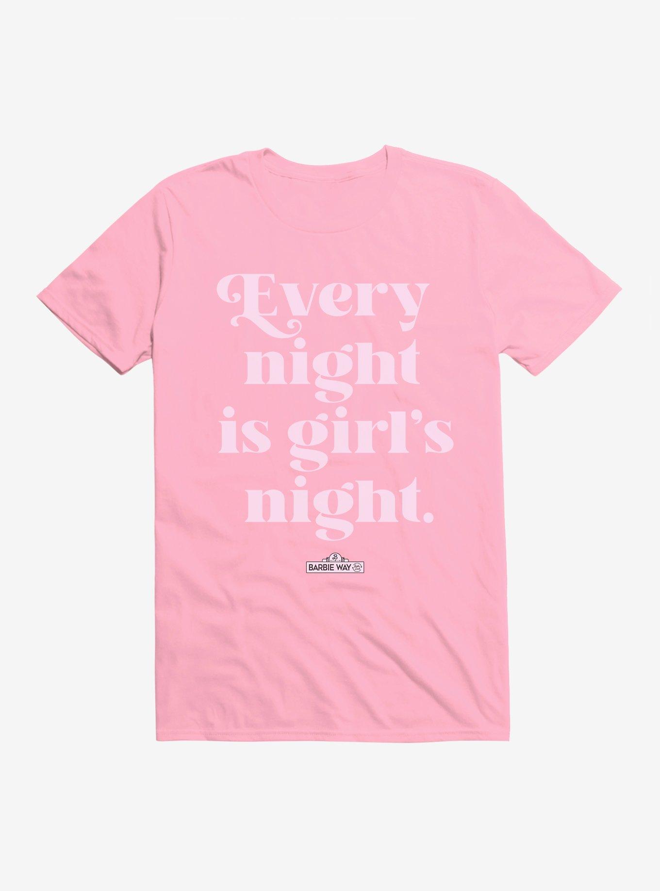 Barbie The Movie Girls Night Extra Soft T-Shirt, LIGHT PINK, hi-res