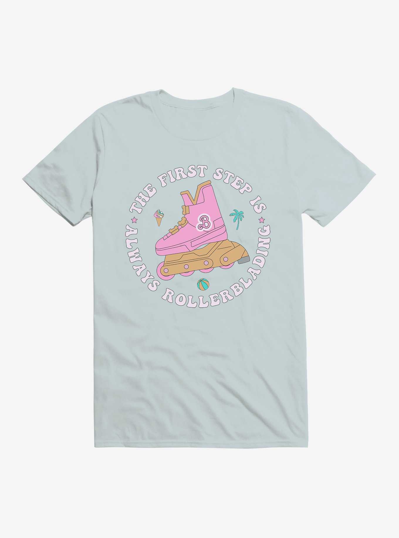 Barbie The Movie Always Rollerblading Extra Soft T-Shirt, , hi-res