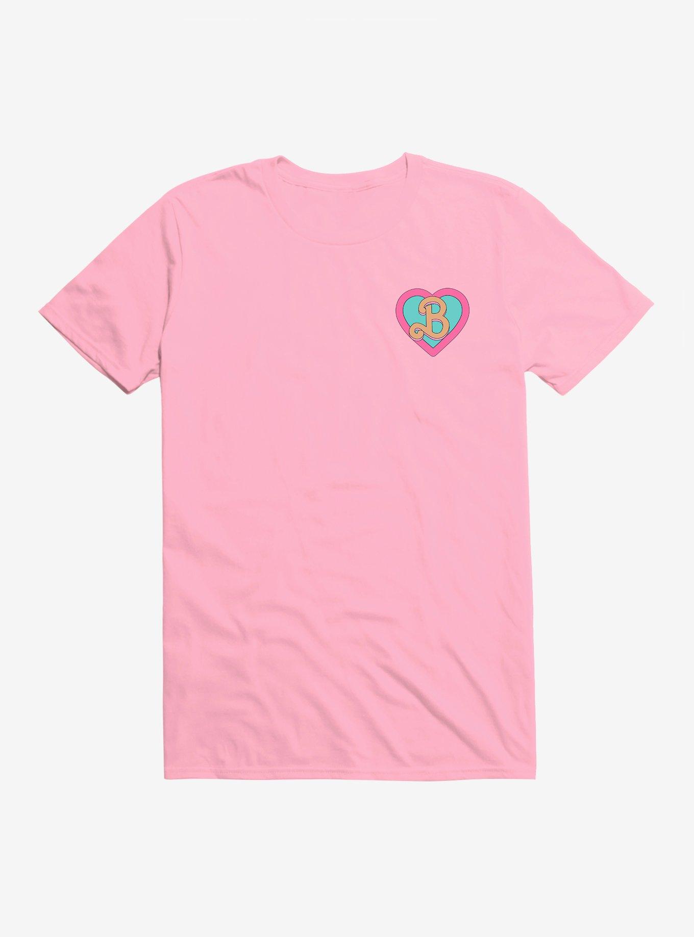 Barbie The Movie Heart Extra Soft T-Shirt, LIGHT PINK, hi-res
