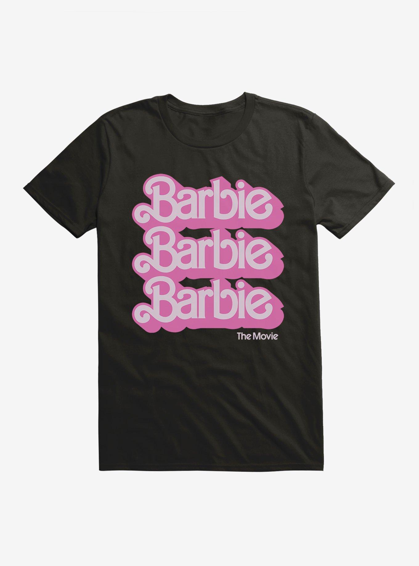 Pale pink men’s T-shirt with lettering in the center