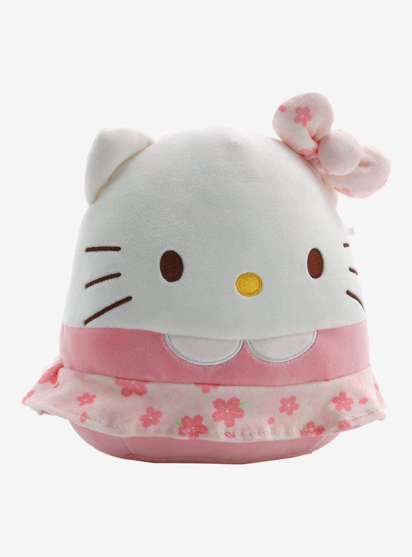 Squishmallows Sanrio 8-inch Hello Kitty Pink Gingerbread Plush