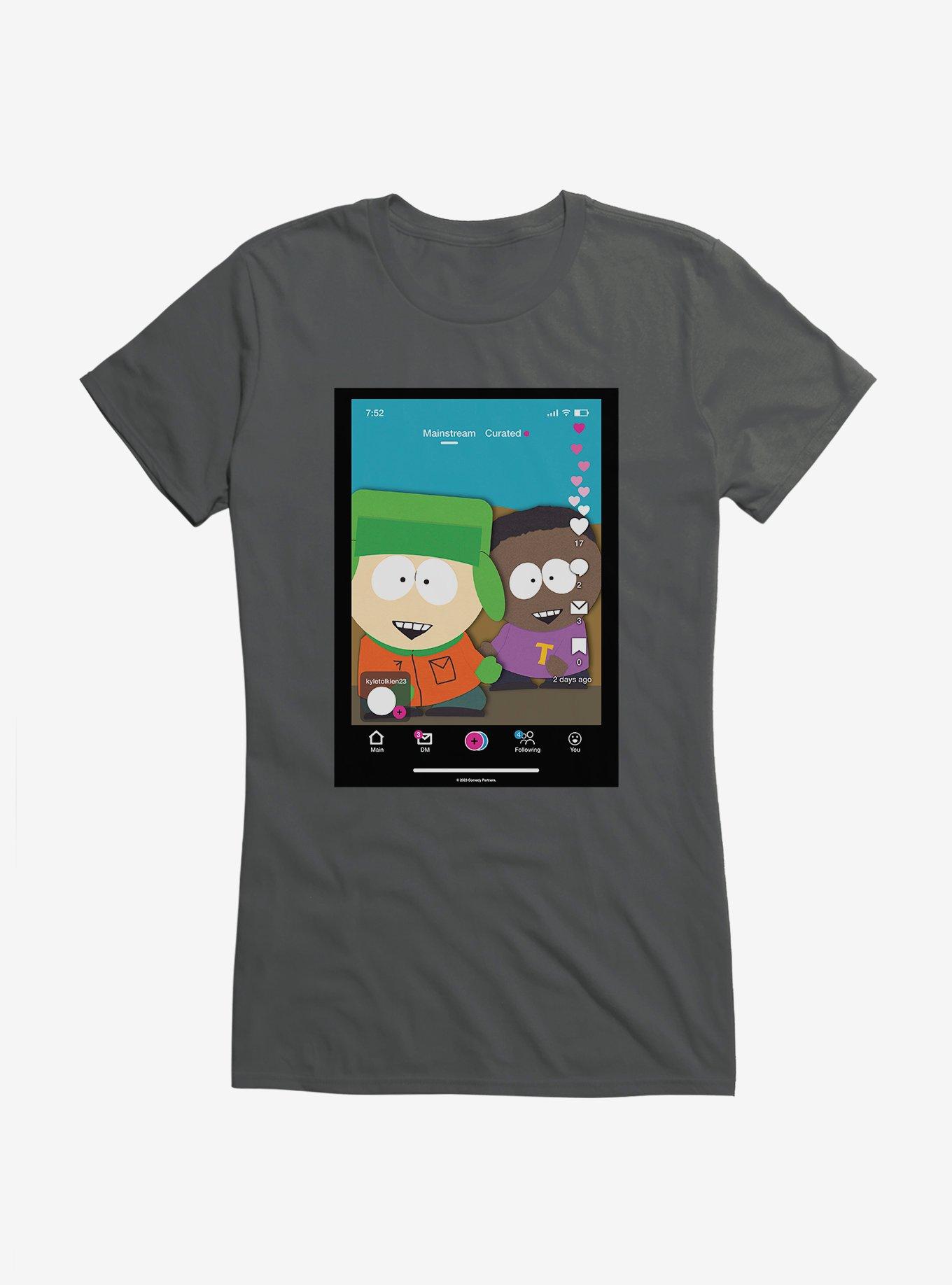 South Park Kyle & Tolkien Going Viral Girls T-Shirt, , hi-res