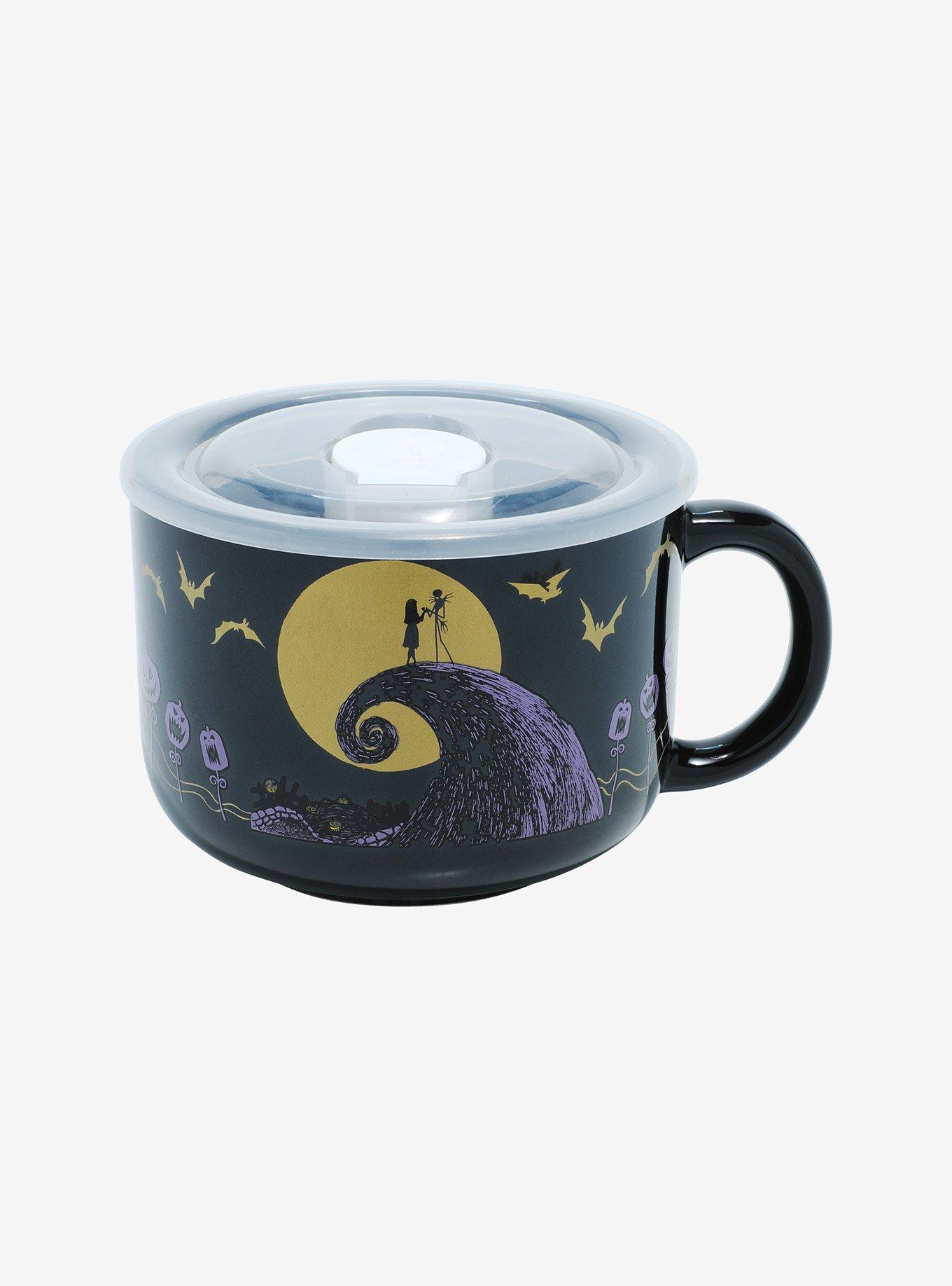 The Nightmare Before Christmas Scene Soup Mug With Lid, , hi-res