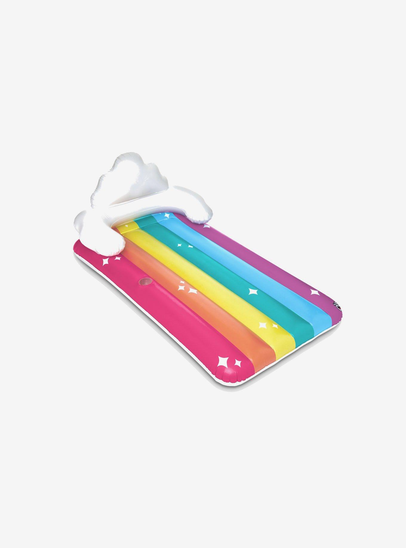 Giant Rainbow Lounge Pool Float 