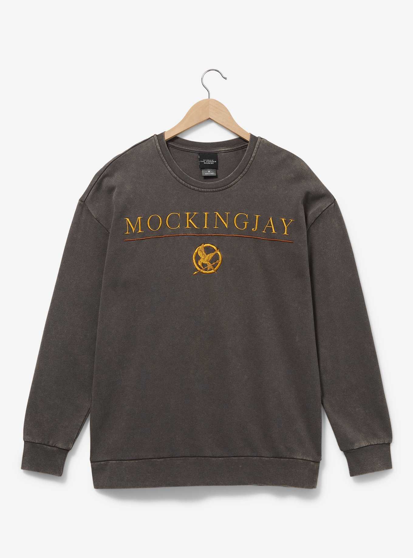The Hunger Games Mockingjay Crewneck Sweater - BoxLunch Exclusive, , hi-res