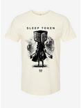 Sleep Token Granite Boyfriend Fit Girls T-Shirt, CREAM, hi-res