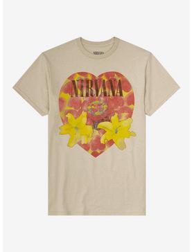 Nirvana Heart-Shaped Box Heart Boyfriend Fit Girls T-Shirt, , hi-res