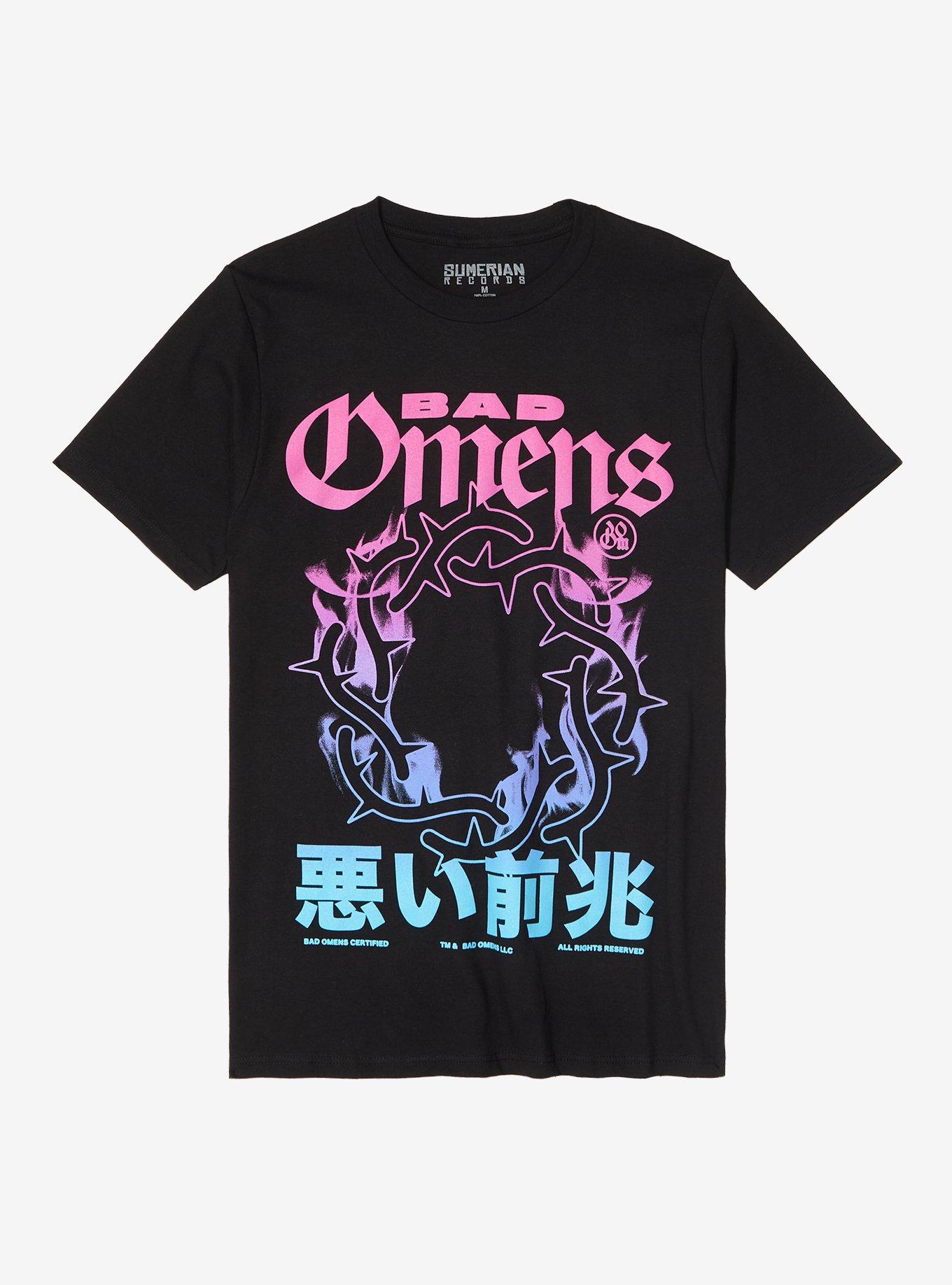 Bad Omens Thorn Crown Boyfriend Fit Girls T-Shirt | Hot Topic