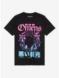 Bad Omens Thorn Crown Boyfriend Fit Girls T-Shirt, BLACK, hi-res