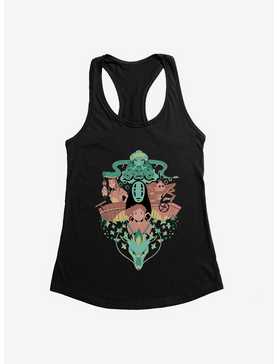 Studio Ghibli Spirited Away Chihiro And No Face Group Crest Womens Tank Top, , hi-res