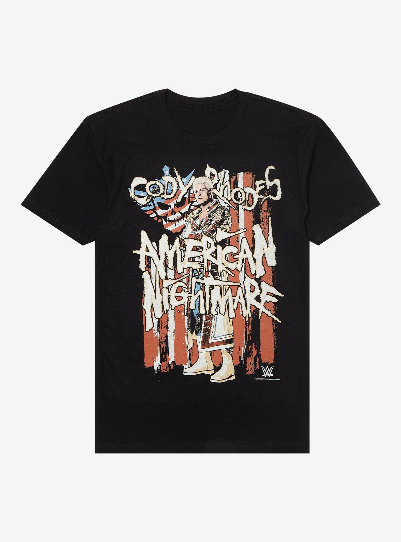 WWE Cody Rhodes American Nightmare T-Shirt, BLACK, hi-res