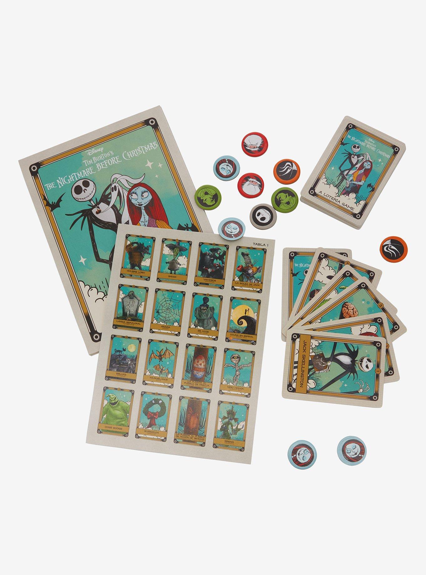 Disney The Nightmare Before Christmas: A Loter&iacute;a Game, , hi-res