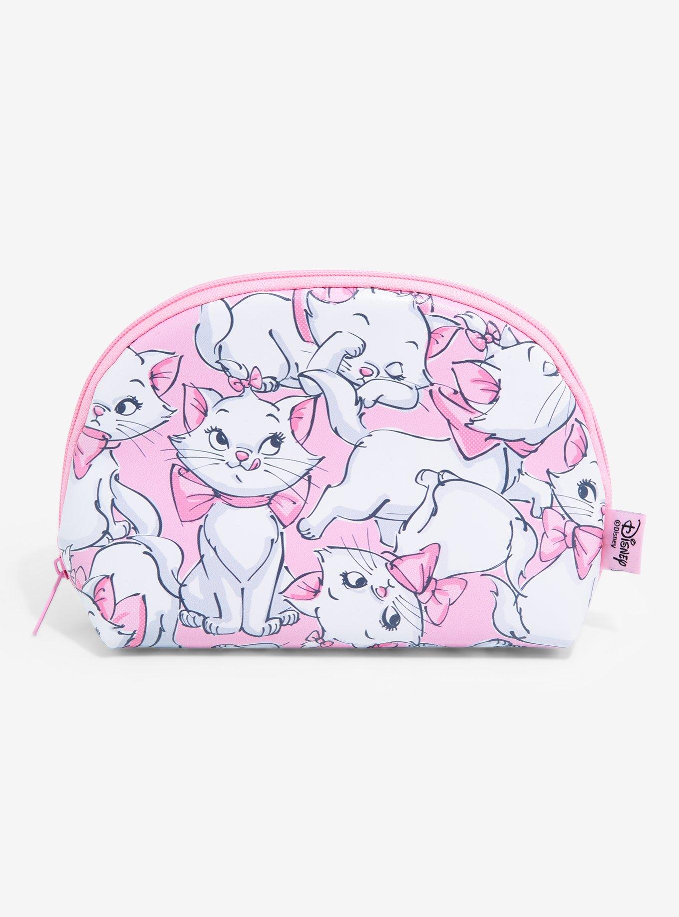 Disney The Aristocats Marie Allover Print Cosmetic Bag, , hi-res
