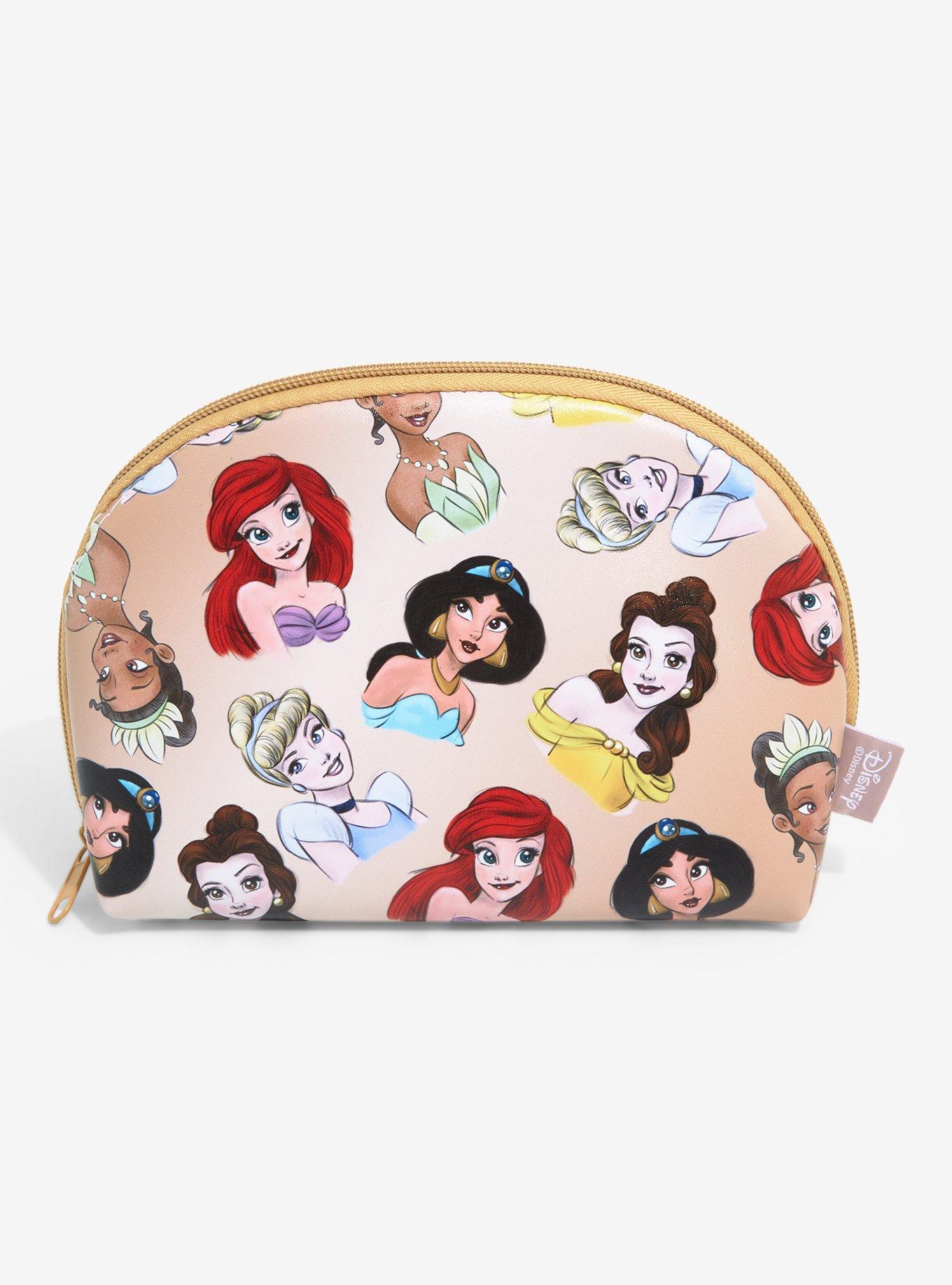Disney Princess Allover Print Cosmetic Bag, , hi-res