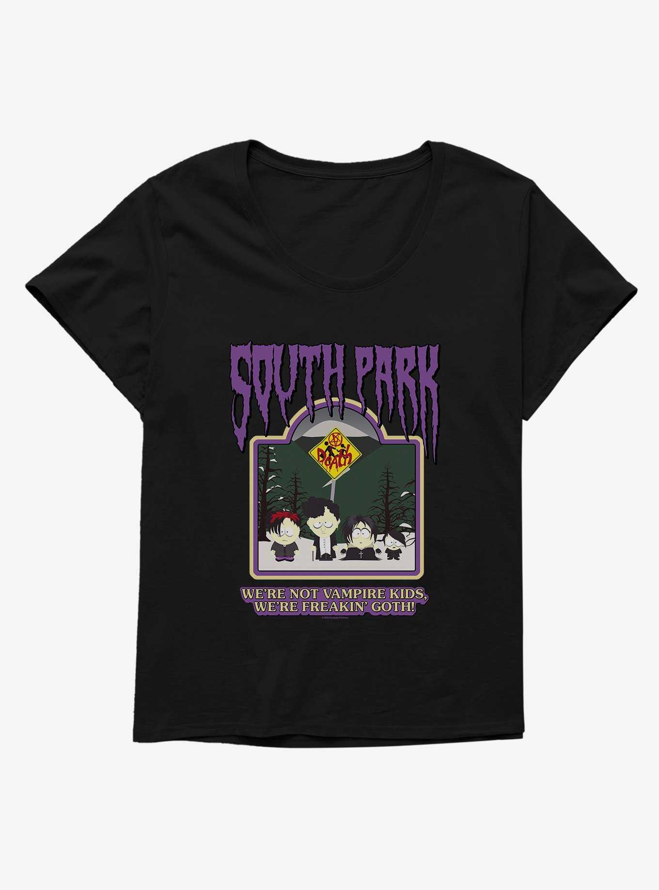 South Park We're Freakin Goth! Girls T-Shirt Plus Size, , hi-res