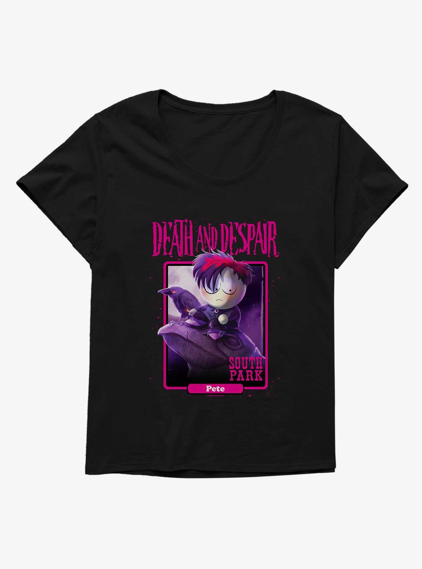 South Park Death And Despair Girls T-Shirt Plus Size, , hi-res