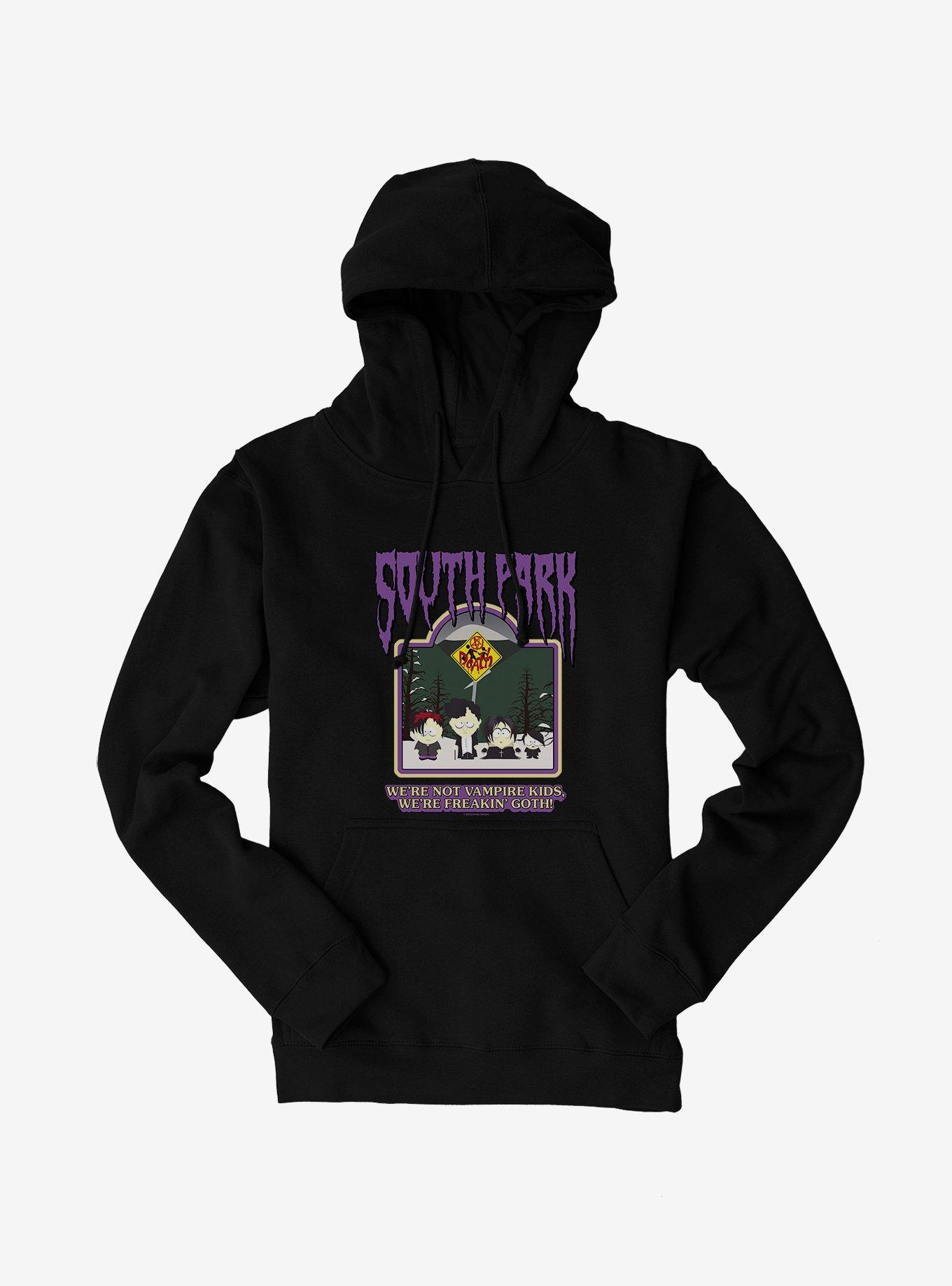 South Park We're Freakin Goth! Hoodie, , hi-res