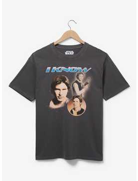 Star Wars Han Solo Couples T-Shirt - BoxLunch Exclusive, , hi-res
