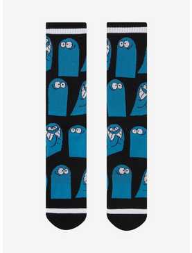 Foster's Home for Imaginary Friends Bloo Allover Print Crew Socks - BoxLunch Exclusive, , hi-res