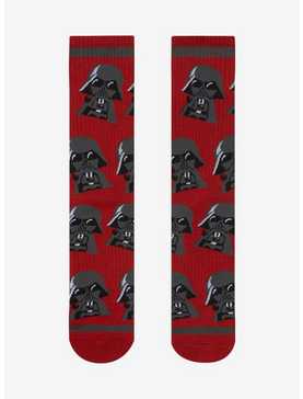 Star Wars Darth Vader Allover Print Crew Socks - BoxLunch Exclusive, , hi-res
