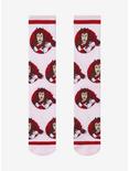 Marvel The Scarlet Witch Allover Print Crew Socks - BoxLunch Exclusive, , hi-res