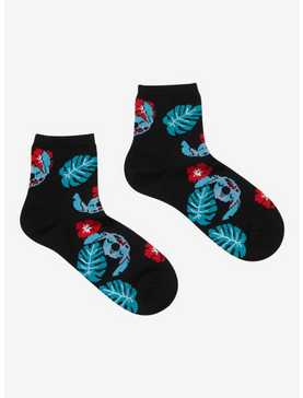 Disney Lilo and Stitch Tropical Allover Print Socks - BoxLunch Exclusive, , hi-res