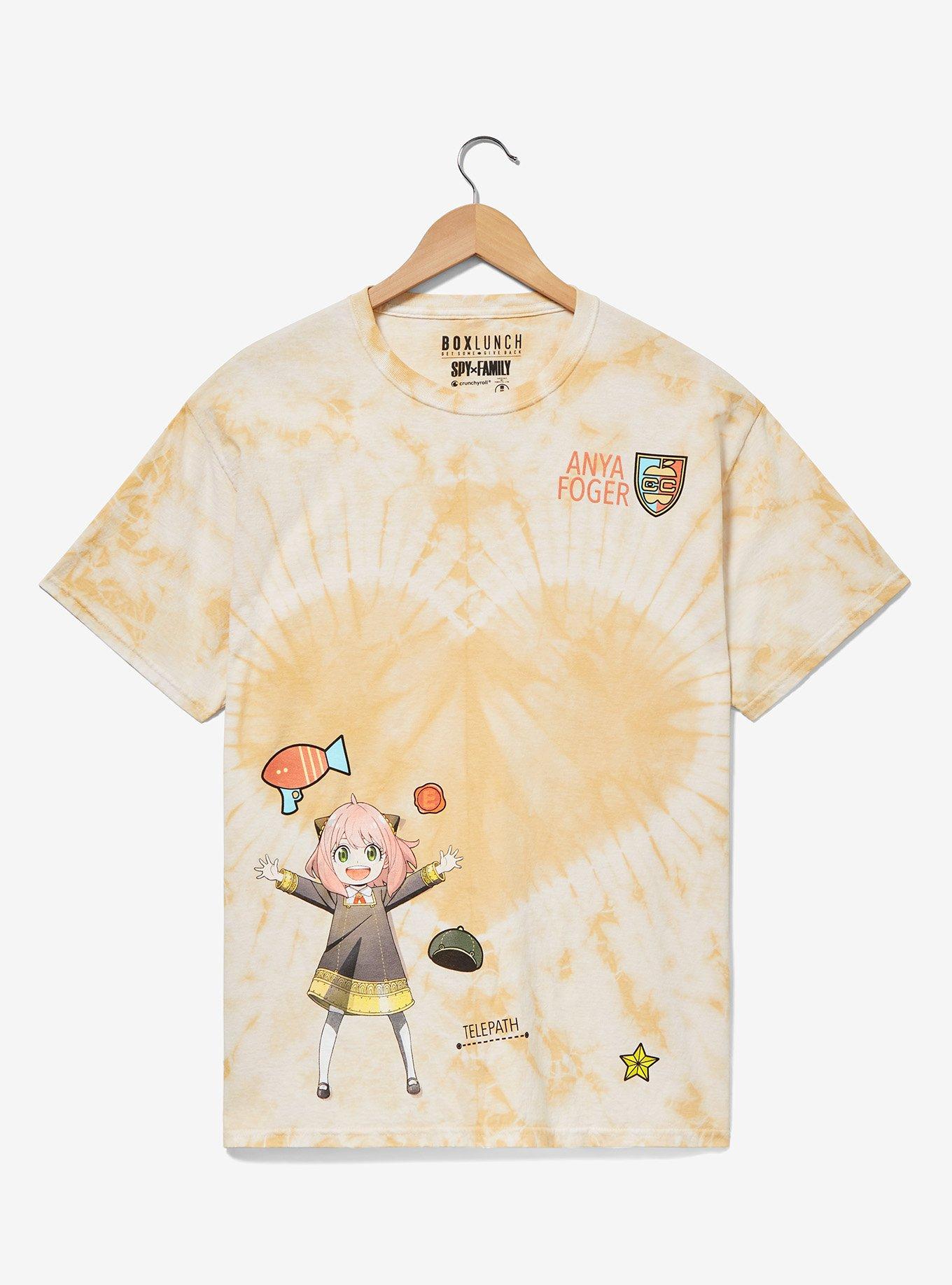 Spy x Family Anya Forger Heart Tie-Dye T-Shirt - BoxLunch Exclusive |  BoxLunch