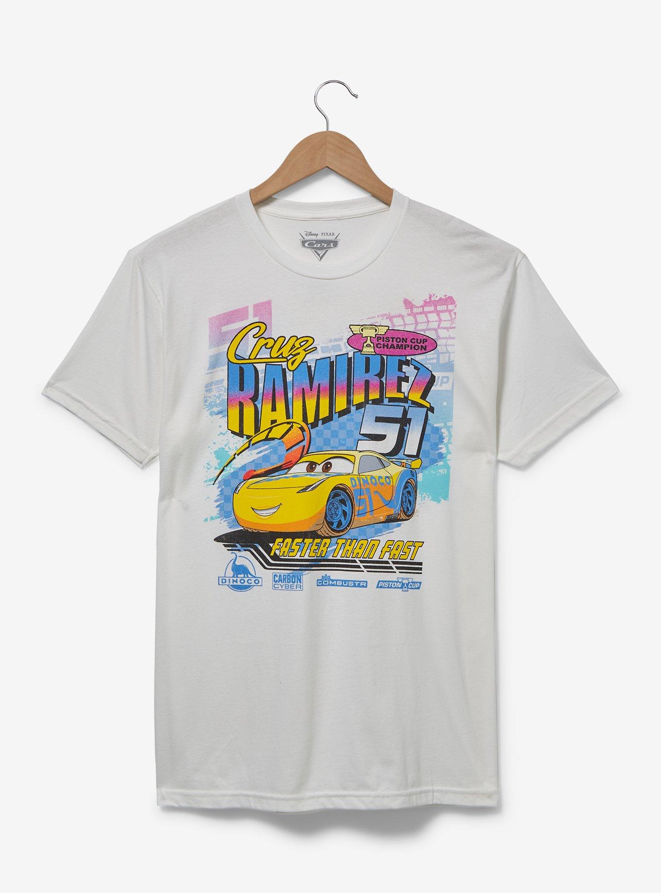 Disney Cars 3 Cruz Ramirez Racing Tee BoxLunch Exclusive BoxLunch