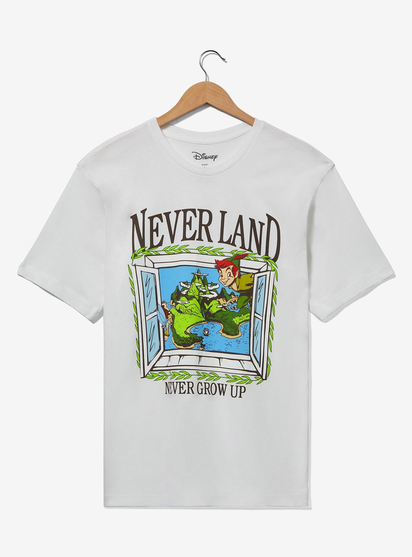 Disney Peter Pan Neverland Window T-Shirt - BoxLunch Exclusive | BoxLunch | T-Shirts